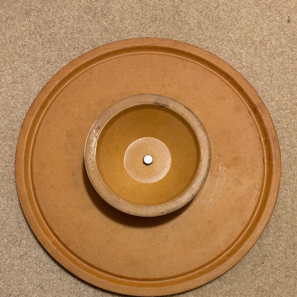 Yellow Shell-Shaped Ceramic Serving Platter Set